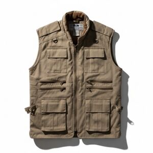 Men's Utility Field Vest in Khaki